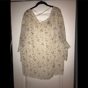 Plus-Torrid Floral Blouse